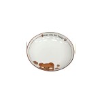 PLATO CERAMICA 20.5CM OSO